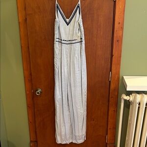 Japna striped jumpsuit size L NWT